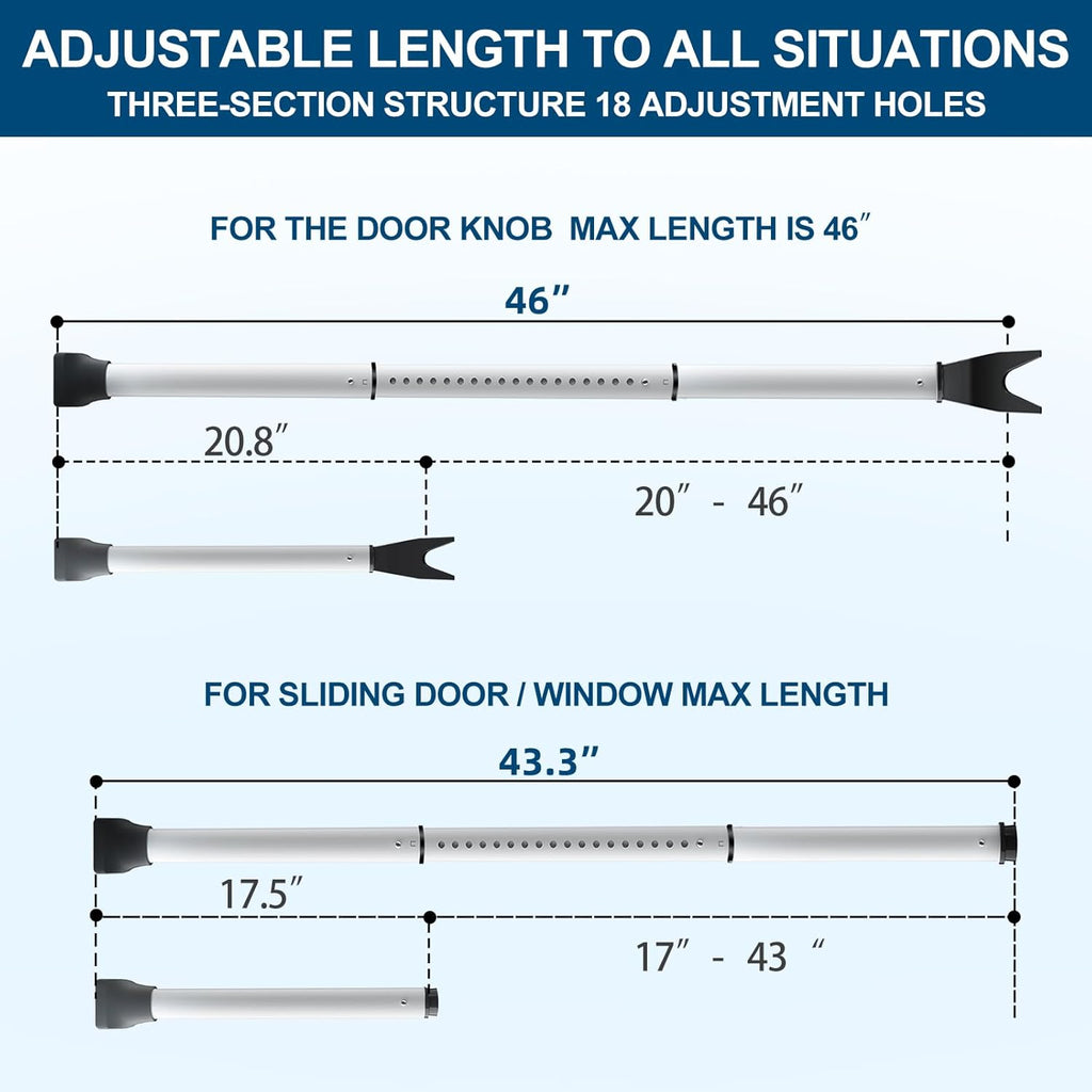 Rerishom Door Security Bar