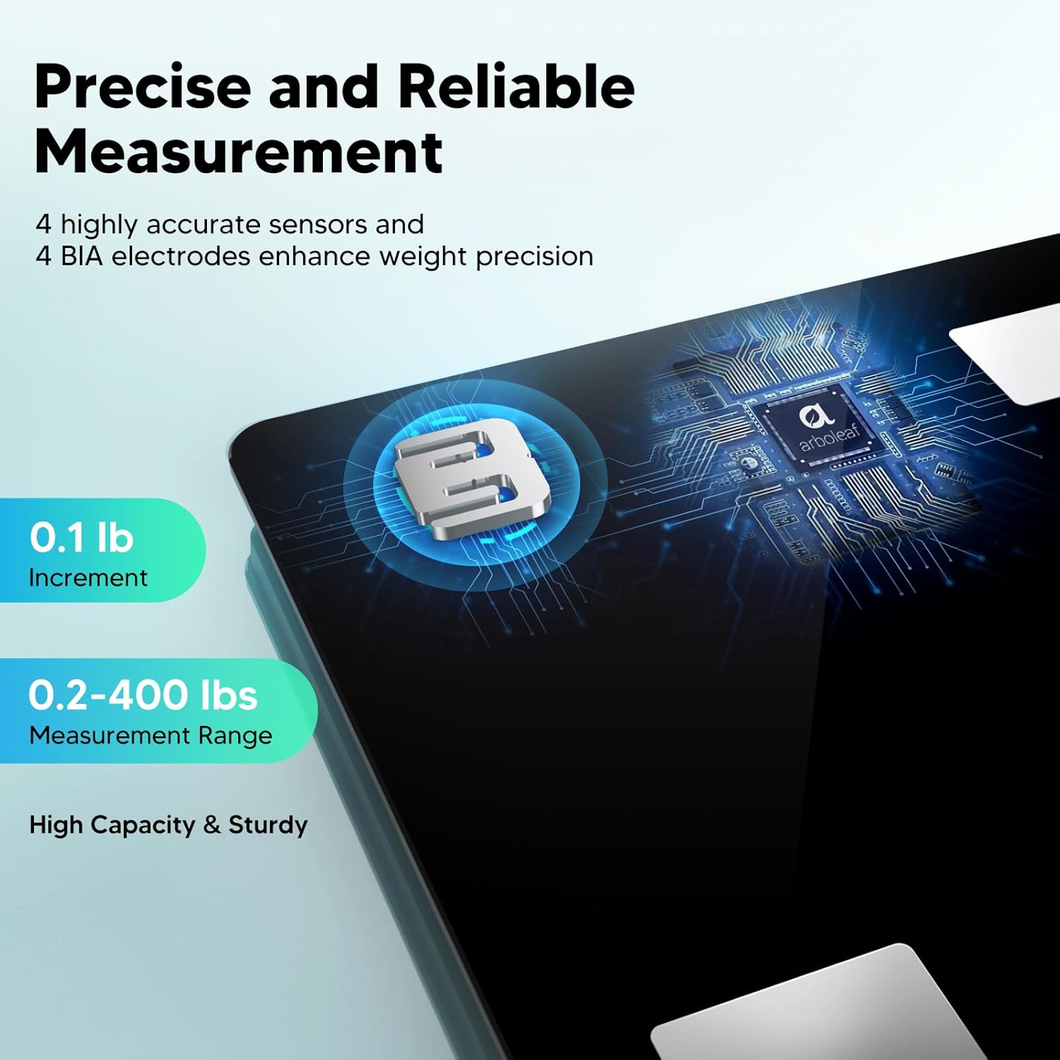 arboleaf Smart Scale for Body Weight