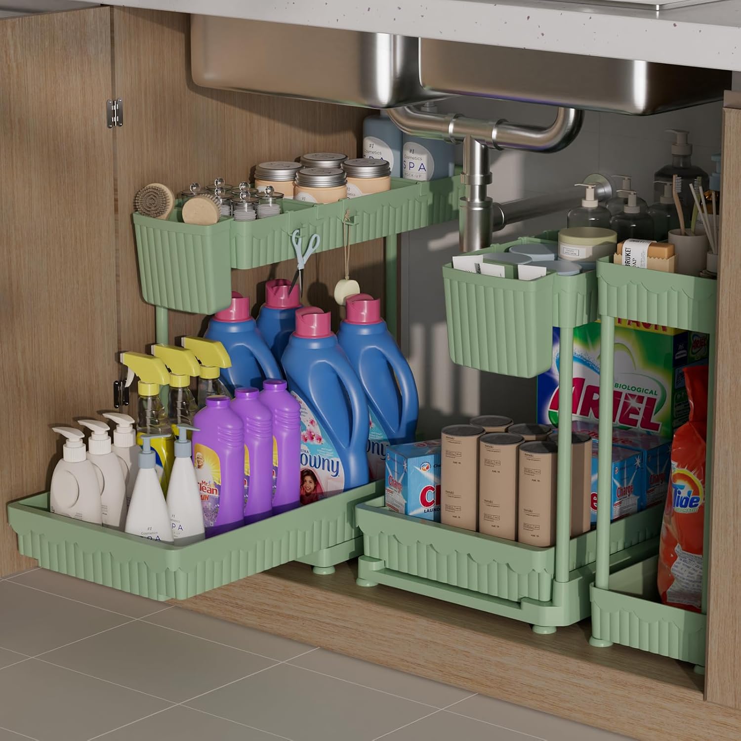 Multi-Purpose Pull-Out Storage Organizers