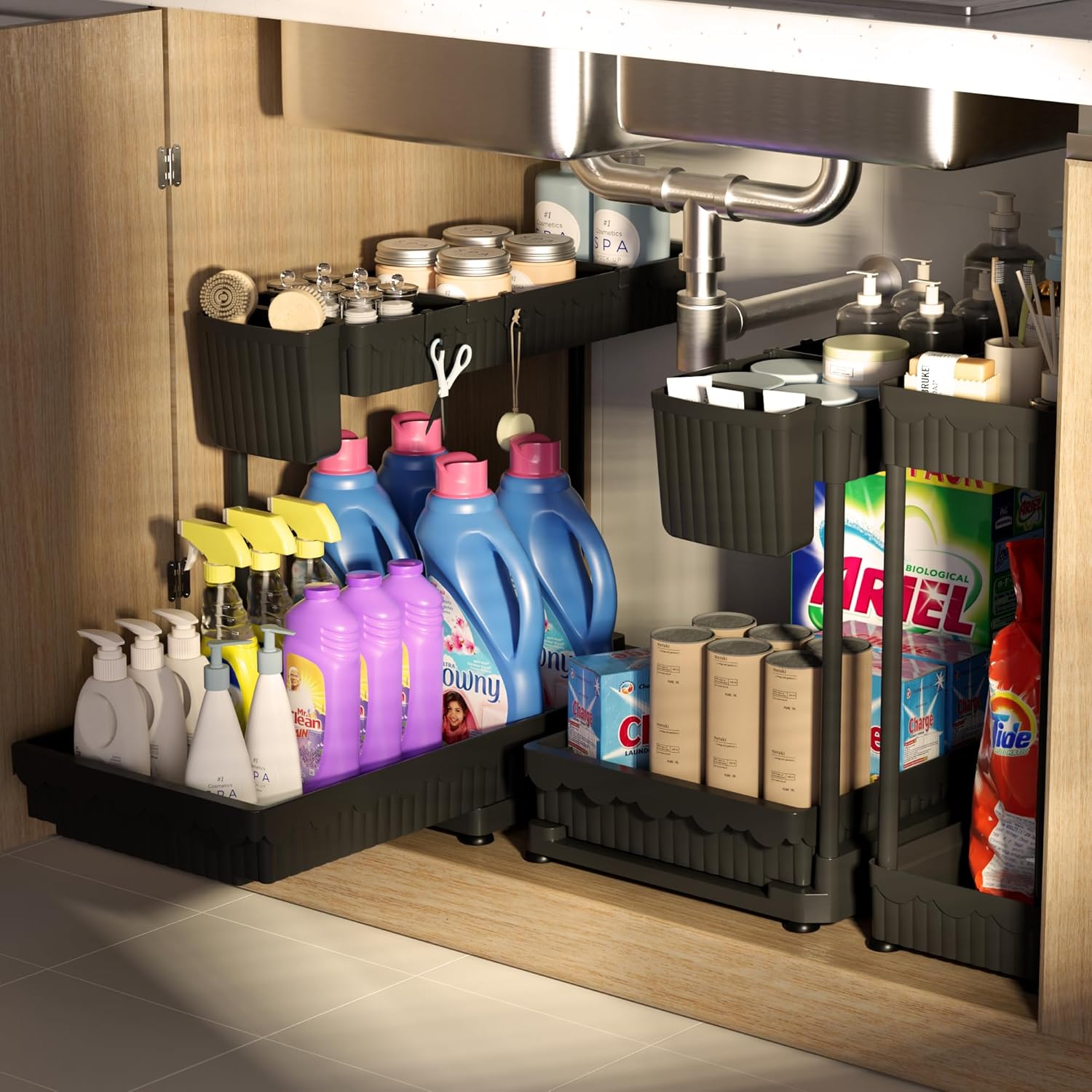 Multi-Purpose Pull-Out Storage Organizers