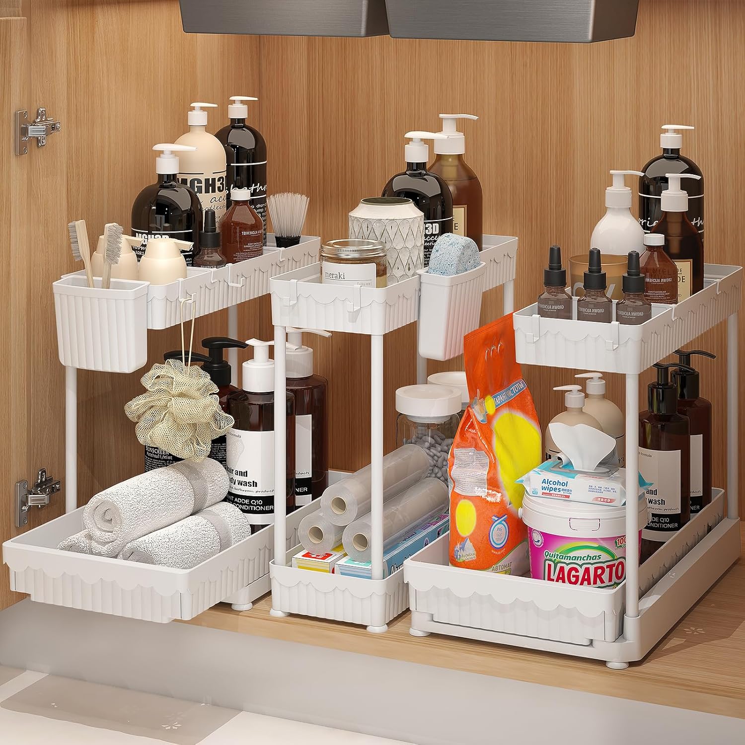 Multi-Purpose Pull-Out Storage Organizers